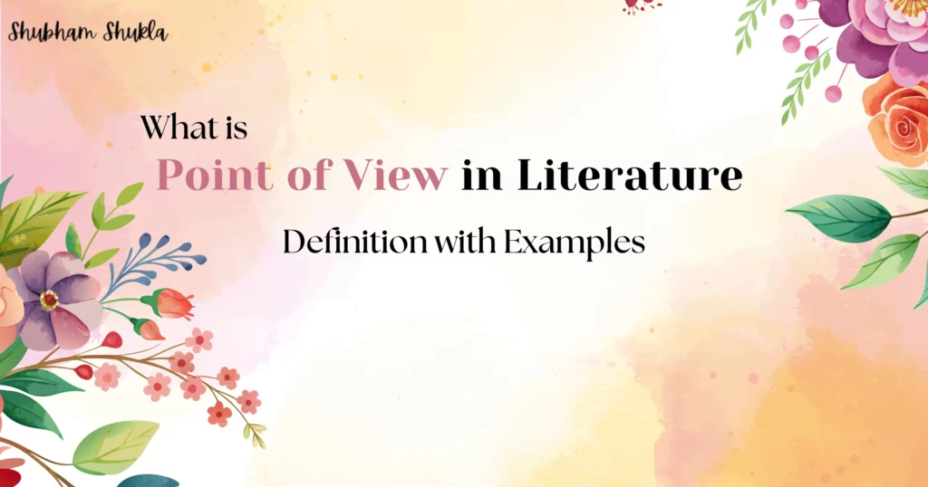 What is Point of view in Literature Definition with Examples